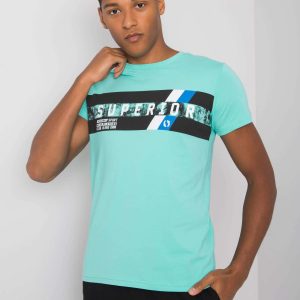 Kendrick Cotton Men's Mint T-Shirt