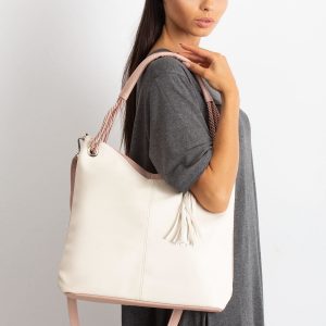 Dirty pink shoulder bag