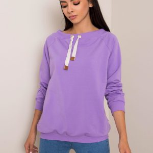 Purple sweatshirt Elen RUE PARIS