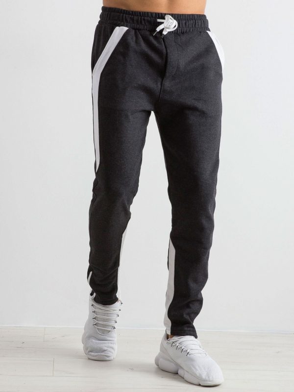 Durable Men's Graphite Sweatpants