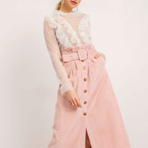 BSL Pink skirt with belt