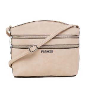 Beige Messenger Bag