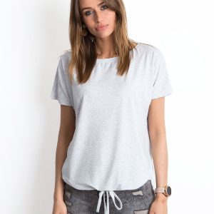 Light grey melange t-shirt Curiosity