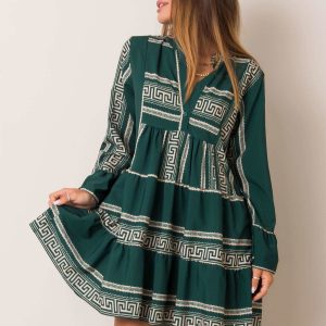 Dark Green Ginger Dress