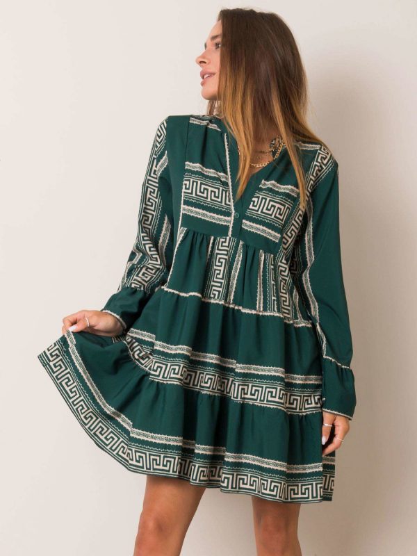 Dark Green Ginger Dress