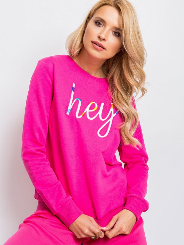 Hey Pink Sweatshirt