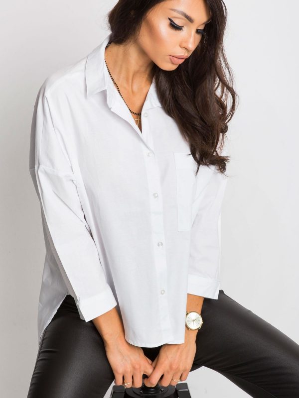 RUE PARIS White Shirt Great