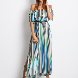 Green Stripes Dress