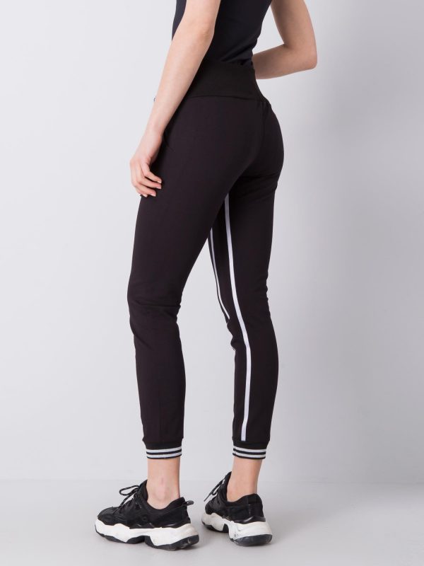 Allie RUE PARIS black sweatpants