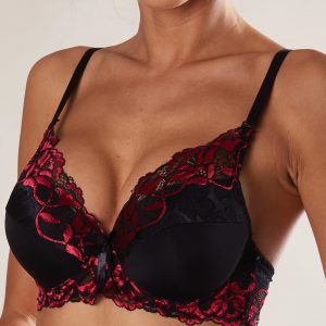 Push up bra black