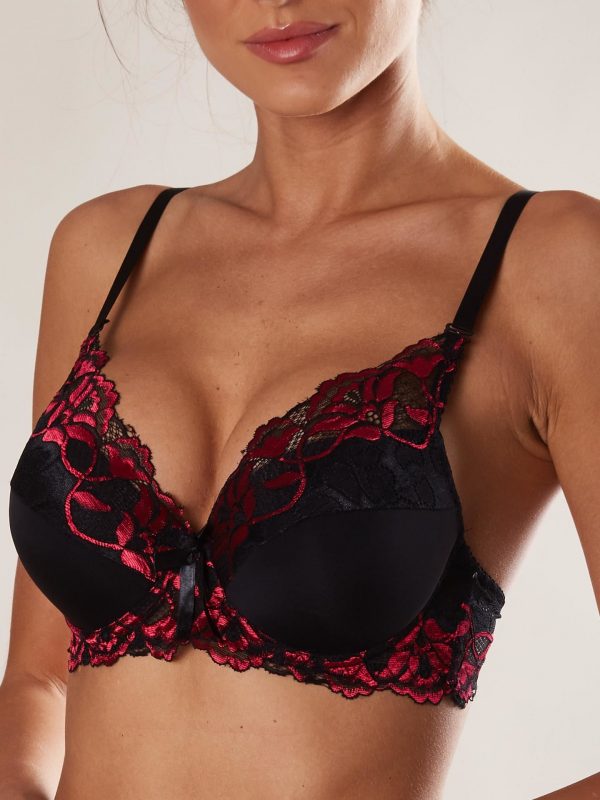 Push up bra black