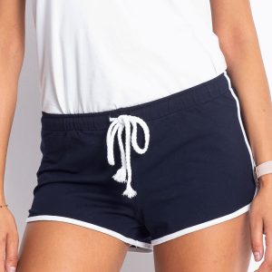 Navy Blue Politeness Shorts