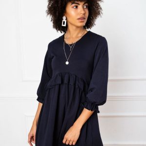 Navy blue dress Verity