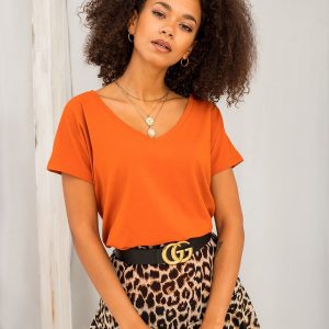 Dark orange t-shirt Emory