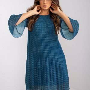 Dark Blue Loose Regina Casual Dress