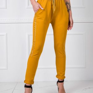 Shirley mustard pants