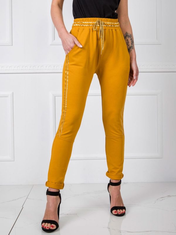 Shirley mustard pants