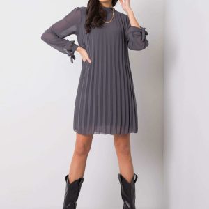 Dark grey dress Manola SUBLEVEL