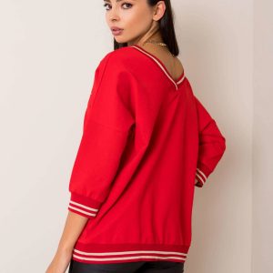 Felice Red Sweatshirt