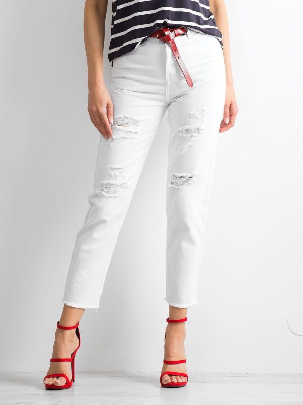 Afforts white jeans