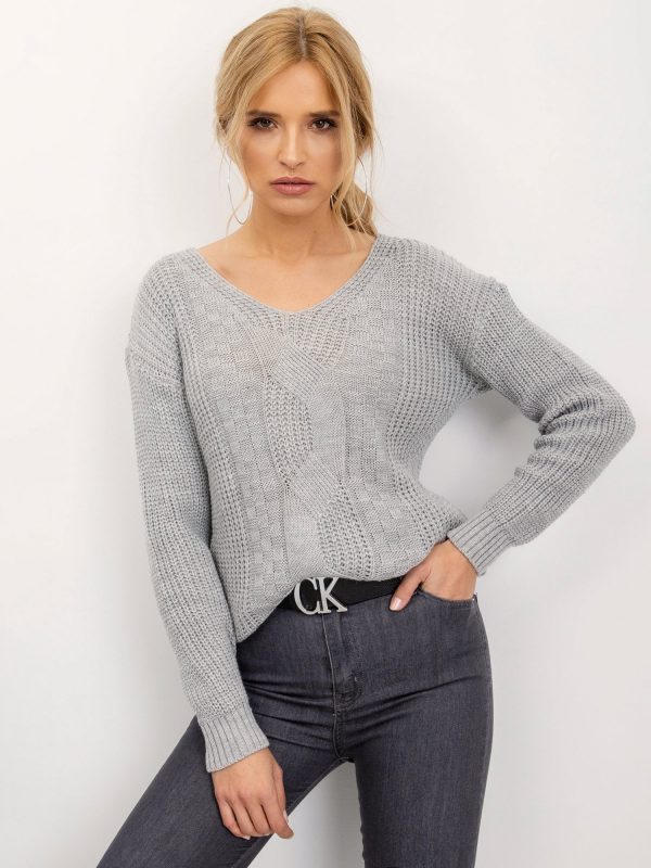 Grey sweater Mia