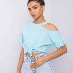 Rosalee Light Blue Blouse