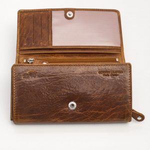 Women's Brown Leather Wallet