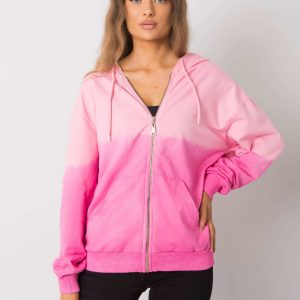 Queen's pink ombre sweatshirt