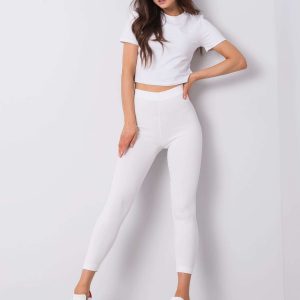 White striped leggings Dafne RUE PARIS