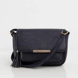 Navy blue flip bag