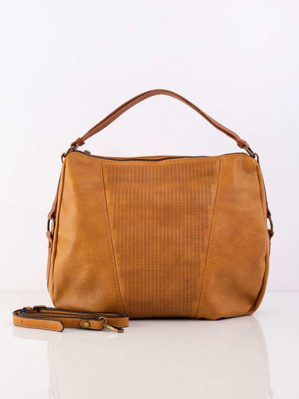 Camel Women's Bag with Detachable Strap