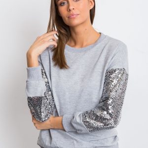 Grey Mirror Sweatshirt