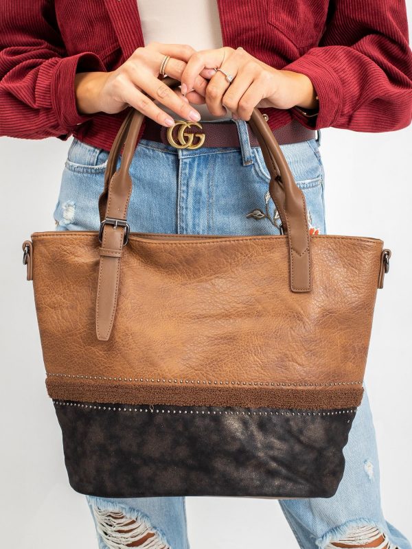 Brown Women's Bag in Eco Leather