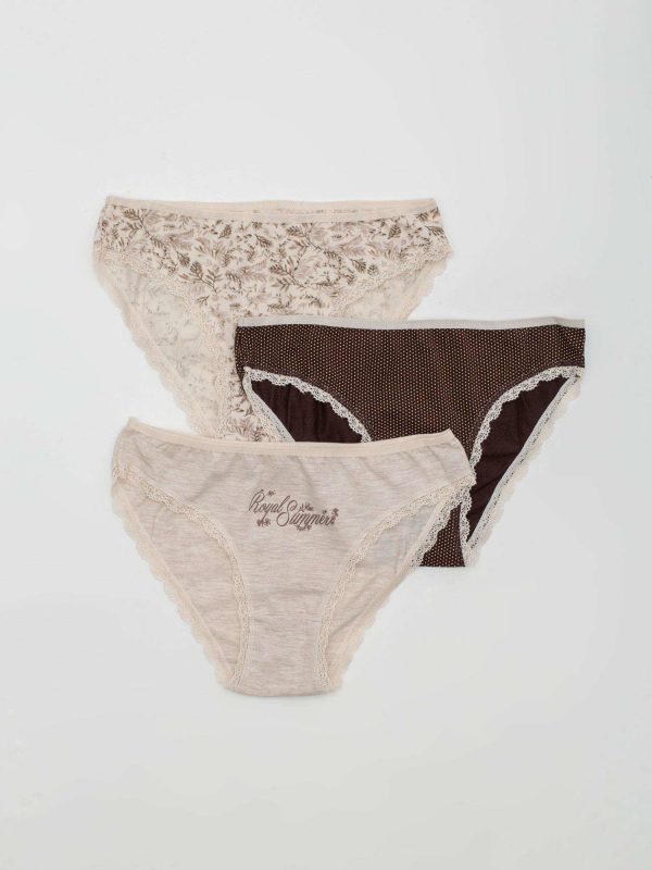 Women's Cotton Panties 3-Pack