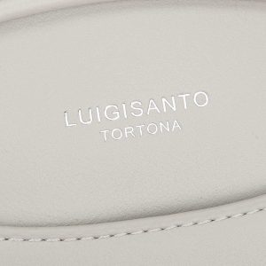 Grey bag made of eco-leather LUIGISANTO