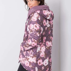 Purple reversible jacket Laura