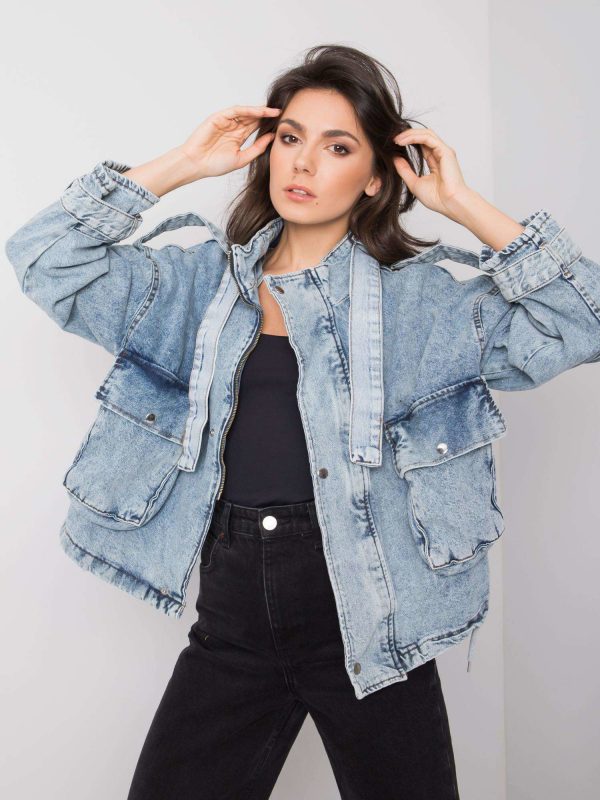 Light blue denim jacket Kadeesh RUE PARIS