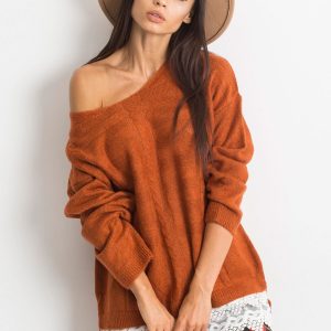 RUE PARIS Brick sweater World