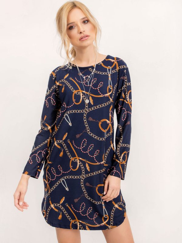 Navy Blue Uptown Dress