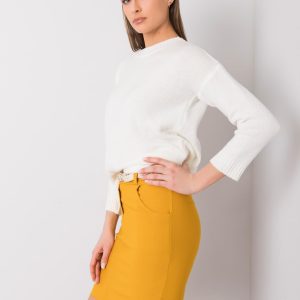 Bonnie mustard skirt