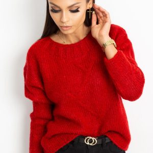 RUE PARIS Tiffany Red Sweater