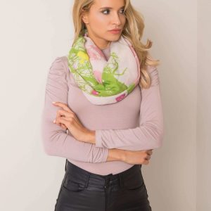 Dark pink-green patterned sling