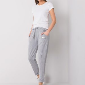 Grey melange sweatpants Bella