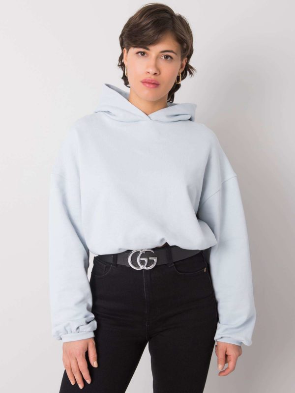 Light Blue Laurel Hoodie