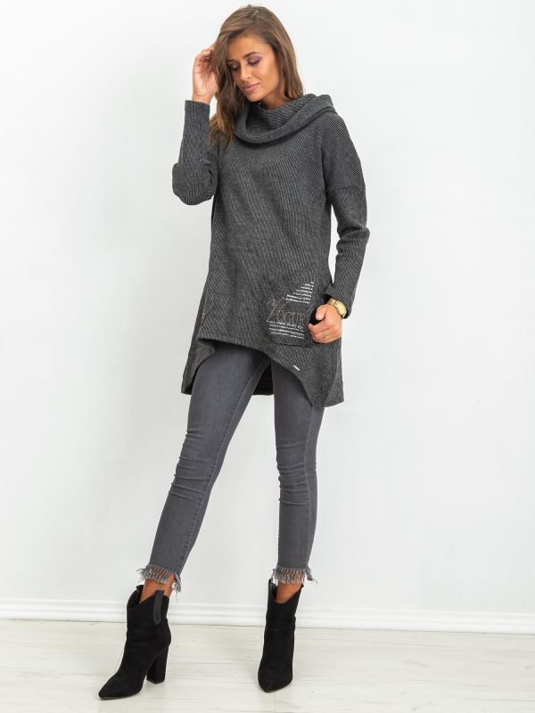 Dark gray Mischa tunic