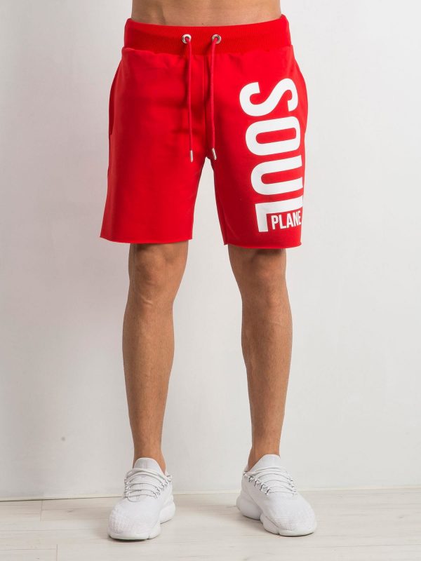 Red Soulplane Men's Shorts