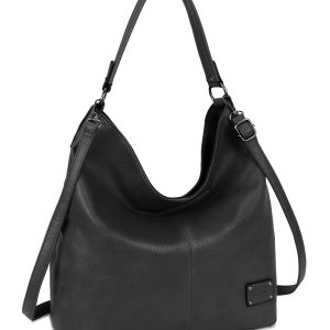 LUIGISANTO Black Large Soft Bag