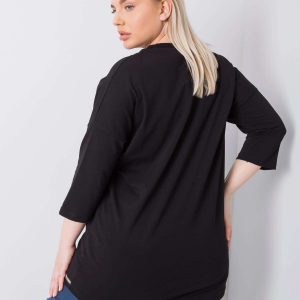 Black plus size blouse Truth