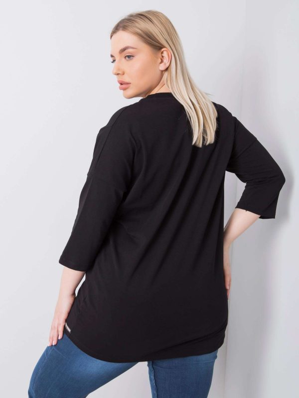 Black plus size blouse Truth