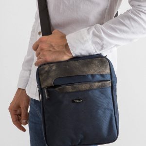 Men's bag dark blue